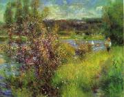 The Seine at Chatou Pierre Renoir